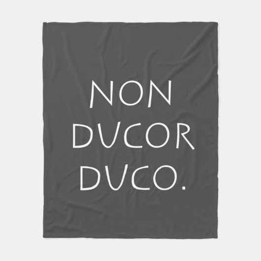非ducor duco フリースブランケット (正面)