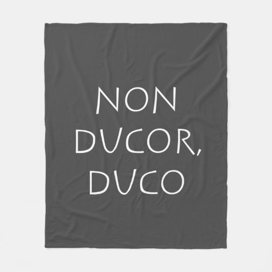 非ducor duco フリースブランケット (正面)