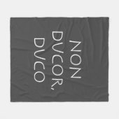 非ducor duco フリースブランケット (正面(横))