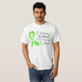 非Hodgkinsリンパ腫のリボン誰かI愛 Tシャツ (正面フル)
