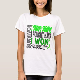 非Hodgkin'sリンパ腫の生存者4 Tシャツ