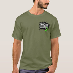非Hodgkinsリンパ腫は蹴りのお尻を目覚めます Tシャツ