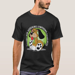 非Hodgkinsリンパ腫犬 Tシャツ