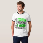 非Hodgkin's生存者4のリンパ腫 Tシャツ (正面フル)