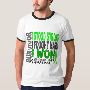 非Hodgkin's生存者4のリンパ腫 Tシャツ