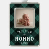 非NOに昇格 |ベビーフォトグランパ シルバープレートフレームオーナメント (正面)
