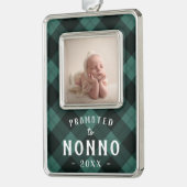 非NOに昇格 |ベビーフォトグランパ シルバープレートフレームオーナメント (左)
