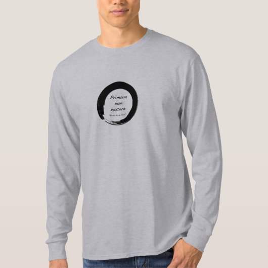 非Primum Nocere Tシャツ (正面)
