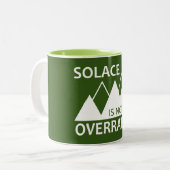 面が過大評価されていない ツートーンマグカップ (正面左)