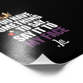 面と向かって言えよ フォトプリント            (角)