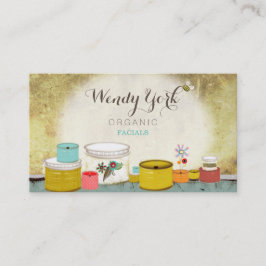 面オーガニック面 予約カード