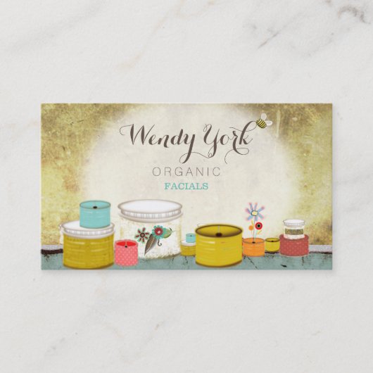 面オーガニック面 予約カード (正面)