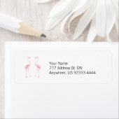 面フラミンゴ ラベル (インサイチュ)