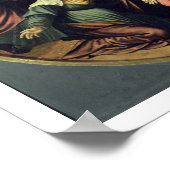 面会訪問(油パネル) 2 ポスター (角)