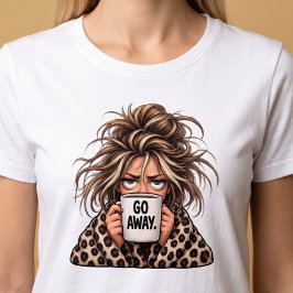面倒くさい朝の挨拶 Tシャツ