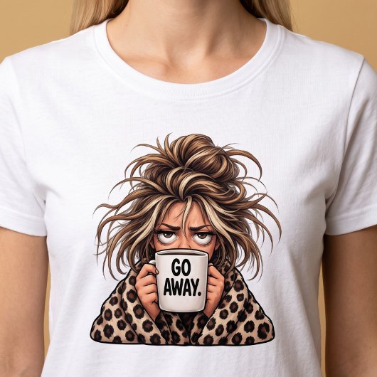 面倒くさい朝の挨拶 Tシャツ