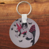 面倒なThingsキーチェーン キーホルダー (正面)