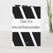 面接カードをありがとう サンキューカード (裏面)