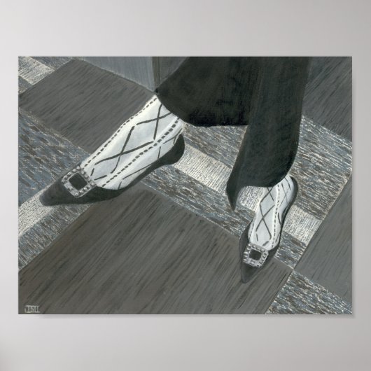 面接シューズ ポスター (正面)