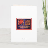 面白いπ数学ジョーク バレンタイン カード (裏面)