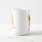 面白いあなたに感謝してる コーヒーマグカップ (中央)