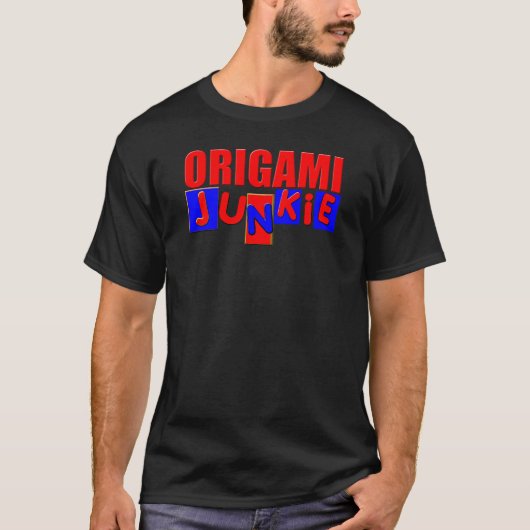 面白いおりがみ Tシャツ (正面)