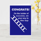 面白いお祝い カード (黄色い花)