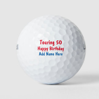 面白いお誕生日ツアー ゴルフボール