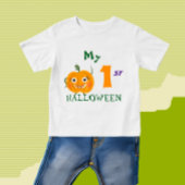 面白いかぼちゃ ベビーTシャツ