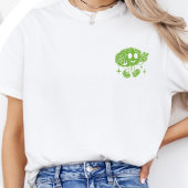 面白いかわいいメンタルヘルスの名言と脳のグラフィック Tシャツ