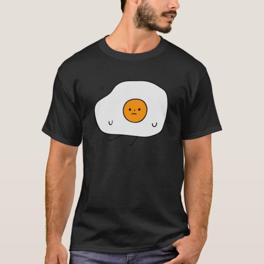 面白いたまご Tシャツ (正面)