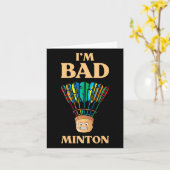 面白いです、私はD Minton Shuttle Dmintonプレーヤー カード (黄色い花)