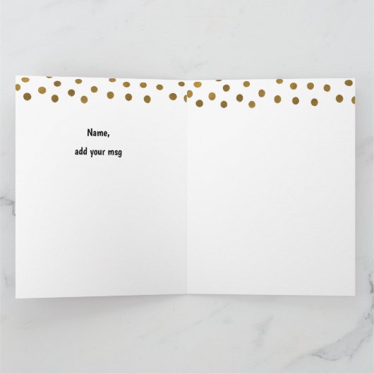 面白いというのも、あなたのことがとても大切だからこそなんだけど、こんなものをもらったの カード (内部)