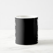 面白いのはあなたの番を待っている骸骨のミームゲーマー コーヒーマグカップ (中央)