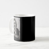面白いやればいいよ女性雑談ユーモア コーヒーマグカップ (正面左)