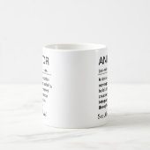 面白いアニメーターの定義 コーヒーマグカップ (中央)