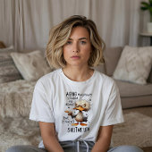 面白いアヒルの皮肉 Tシャツ