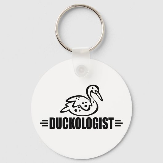 面白いアヒル キーホルダー (正面)