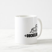 面白いアヒル コーヒーマグカップ (正面右)
