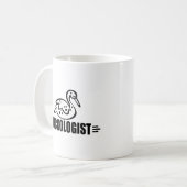 面白いアヒル コーヒーマグカップ (正面左)