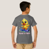 面白いアヒル Tシャツ (裏面フル)