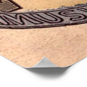 面白いアルファベット ポスター (角)