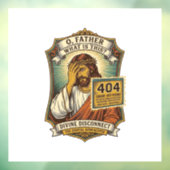 面白いイエス 404 エラー ウェブ開発者 プログラマー ユーモア ウィンドウサイン (シート3)