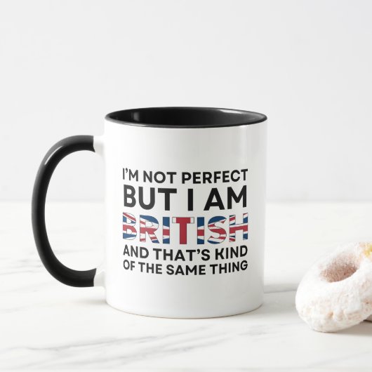 面白いイギリス人 マグカップ (ドーナツ)
