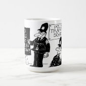 面白いイギリス警察学校 コーヒーマグカップ (中央)
