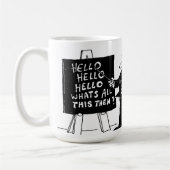 面白いイギリス警察学校 コーヒーマグカップ (左)