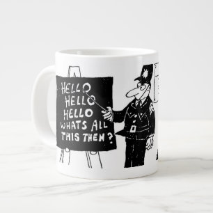 面白いイギリス警察学校 ジャンボコーヒーマグカップ