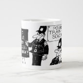 面白いイギリス警察学校 ジャンボコーヒーマグカップ (正面)