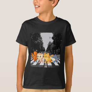 面白いイタリア人Brainrot Memeキャラクター クロスウォーク Vi Tシャツ
