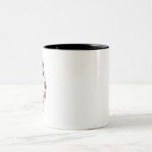 面白いイチゴ ツートーンマグカップ (中央)